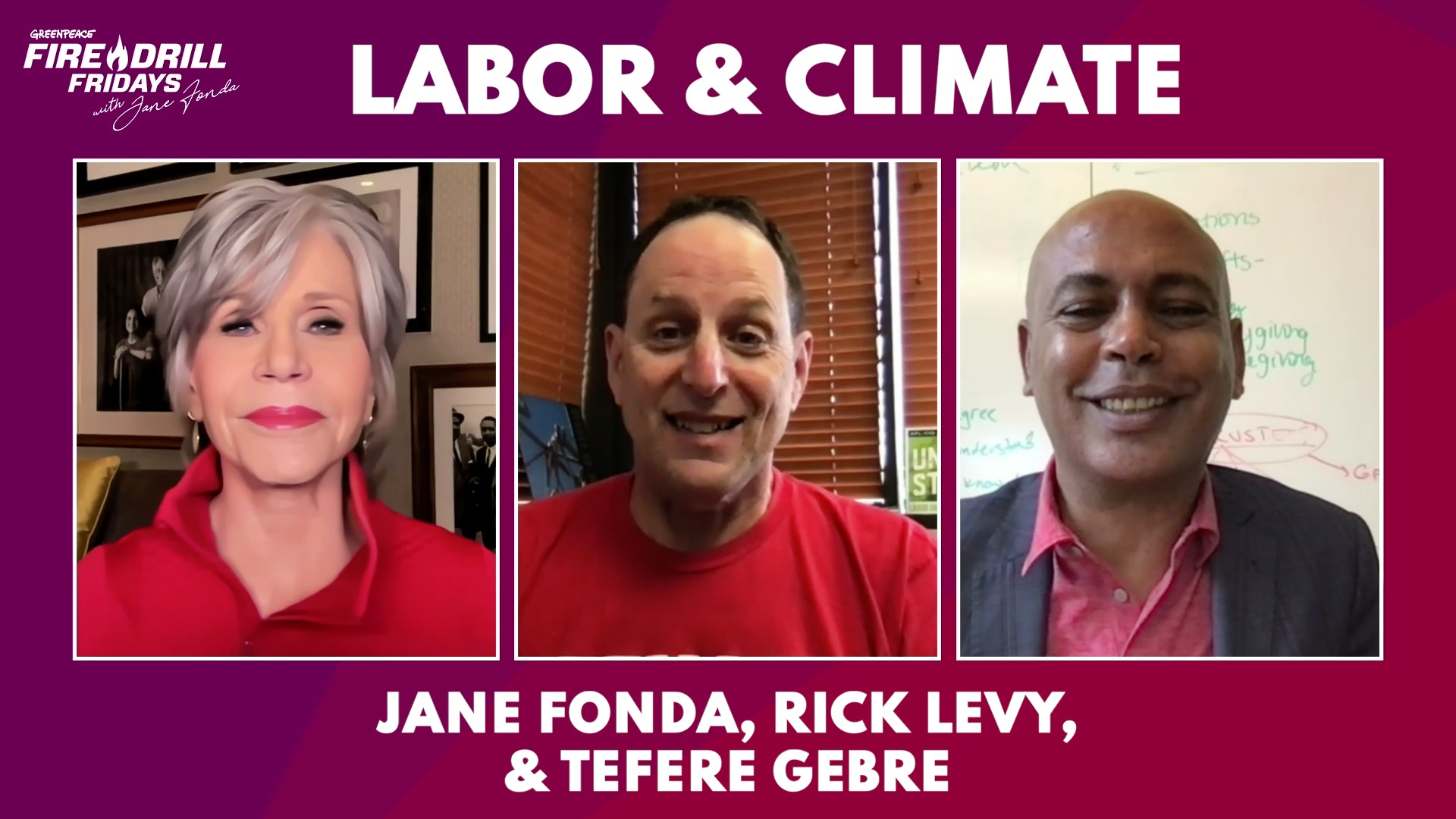 Watch Tefere Gebre & Rick Levy Discuss the Intersections of the Climate and Labor Movements