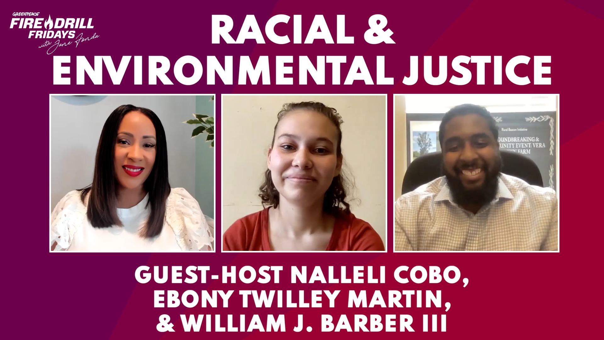 Watch Ebony Twilley Martin & William J. Barber III on the Interconnectedness of Racial & Environmental Justice