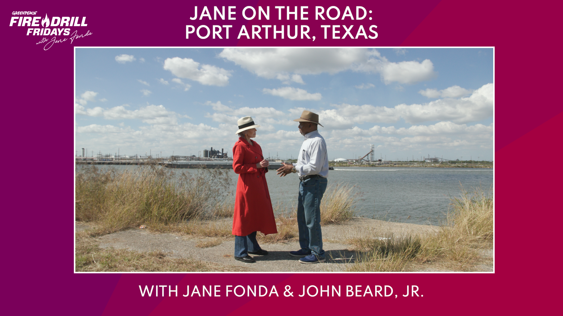 Watch Jane on the Road: Port Arthur, Texas
