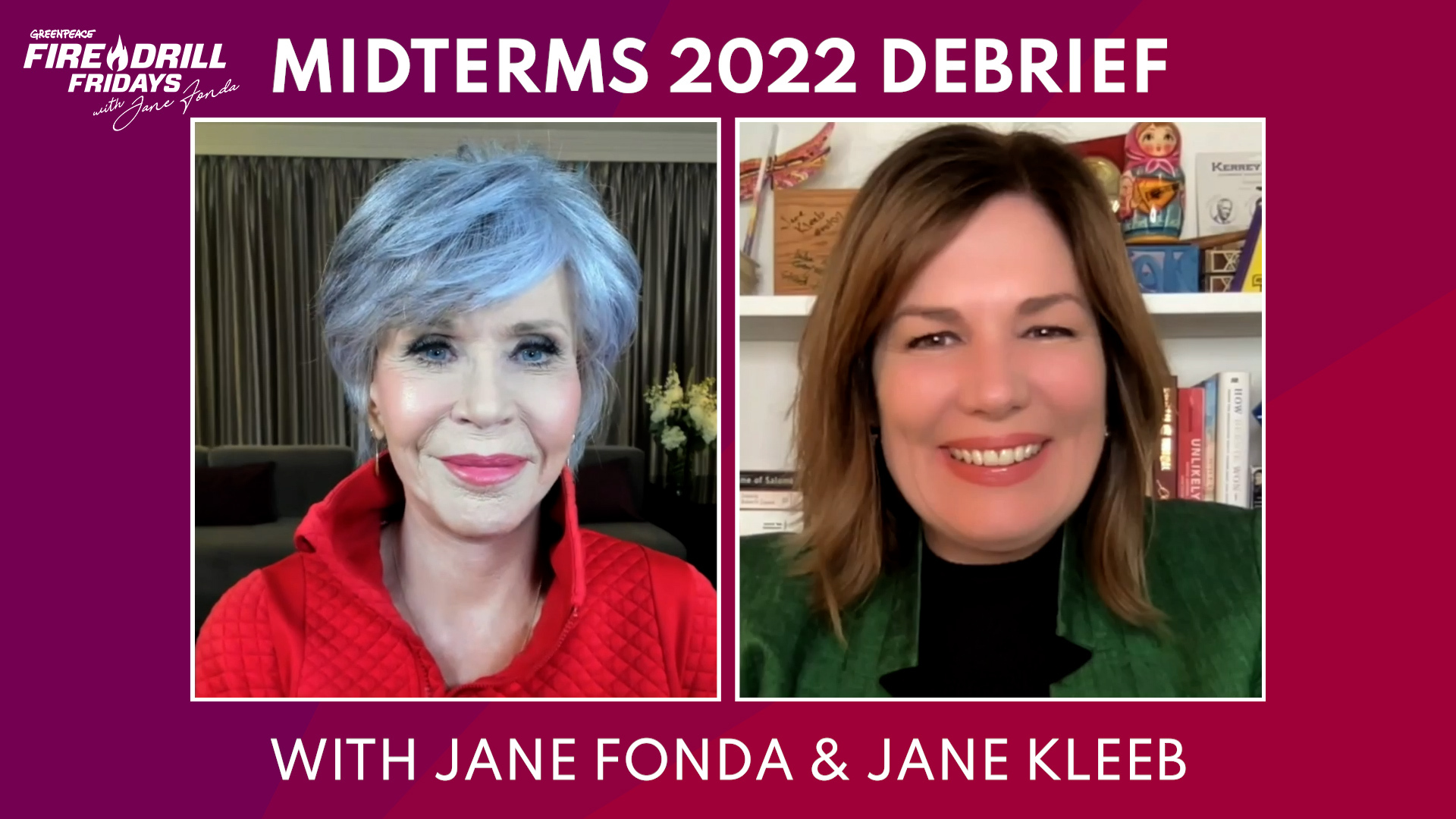Watch Jane Fonda and Jane Kleeb Discuss the Midterm Elections and What Comes Next